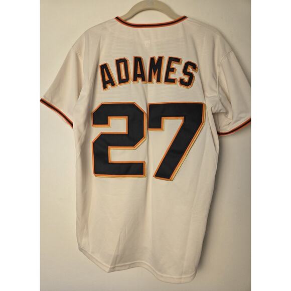 Willy Adames Giants Jersey No Brand Great Stiched Team Player Info Size S *note - Picture 1 of 10